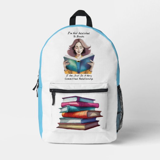 Rucksack von Book Lover (Vorderseite)