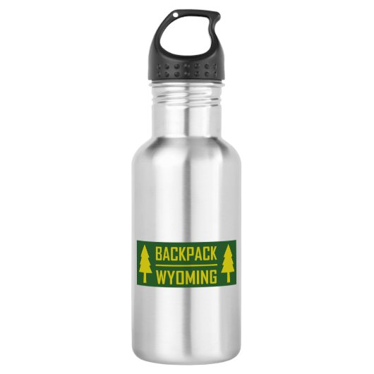 Rucksack Wyoming Edelstahlflasche (Vorderseite)