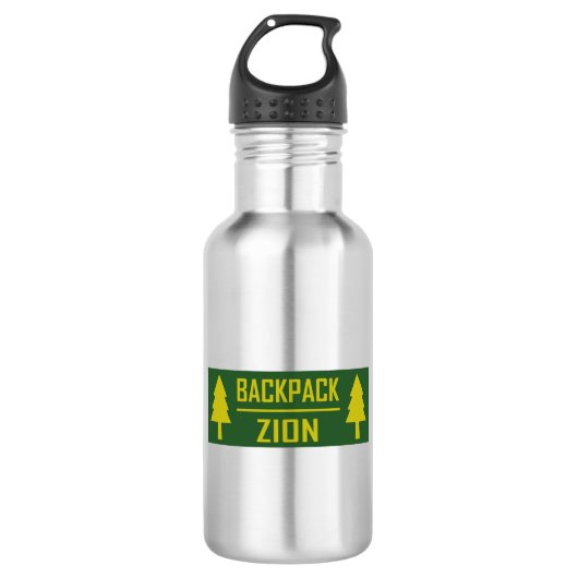 Rucksack Zion Edelstahlflasche (Vorderseite)