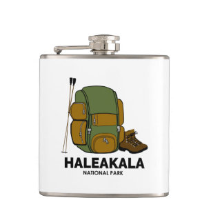 Rucksack zum Haleakala Nationalpark Flachmann