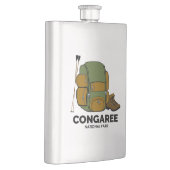 Rucksack zum Nationalpark Congaree Flachmann (Rechts)