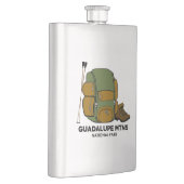 Rucksack zum Nationalpark Guadalupe Flachmann (Rechts)