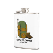 Rucksack zum Nationalpark Hawaii Flachmann (Links)