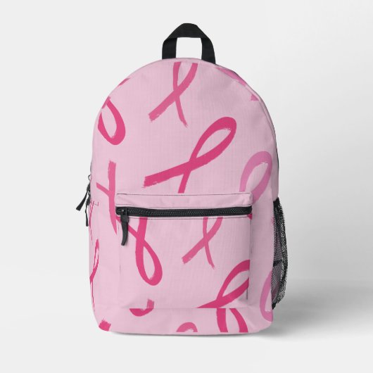 Rucksack zum rosa Ribbon-Brustkrebs (Vorderseite)