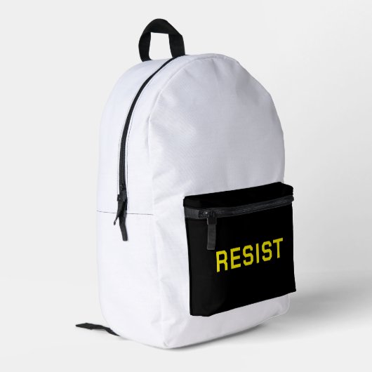 Rucksack zum Widerstand gegen Protest (Rückseitige Ecke links)