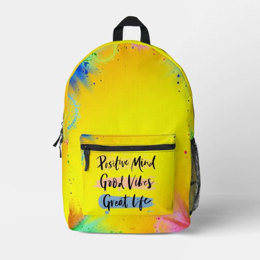 Rucksäcke Aquarellfarben niedlich rosa hübsche Sch (Vorderseite)