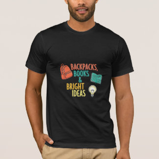 Rucksäcke, Bücher & brillante Ideen T-Shirt
