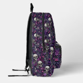 Rucksäcke für Skulls und violette Blumen (Links)