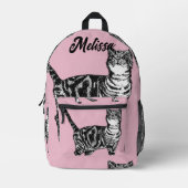 Rucksäcke Katzen Mädchen Rucksack (Vorderseite)