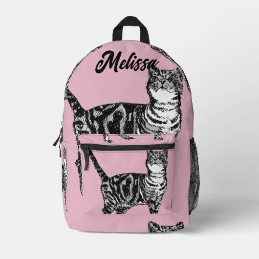 Rucksäcke Katzen Mädchen Rucksack (Vorderseite)