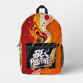 Rucksäcke Kinder Aquarell zurück zur Schule Modern (Vorderseite)