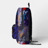 Rucksäcke Kinder Aquarell zurück zur Schule Modern (Rechts)