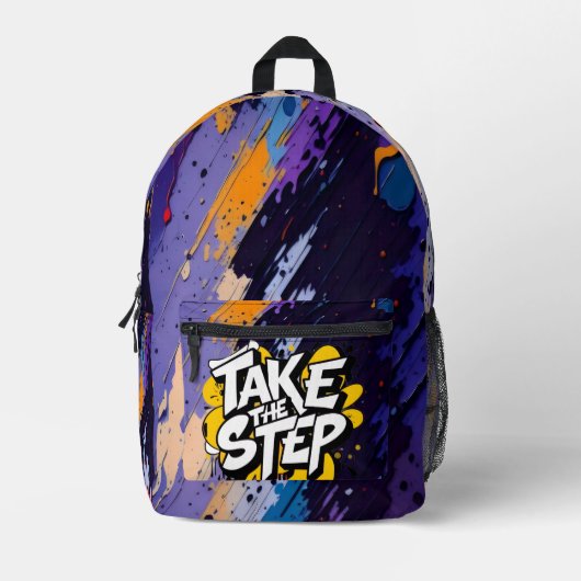 Rucksäcke Kinder Aquarell zurück zur Schule Modern (Vorderseite)