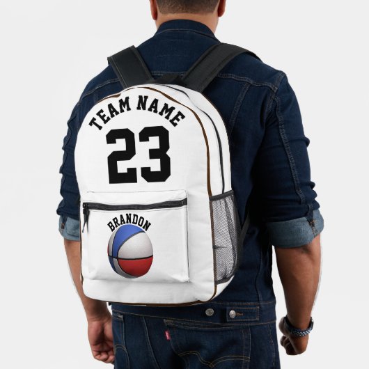 Rucksäcke Kinder Basketball Sport Schule B & W (Insitu (Modell))