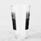 Rucksackname Hirsche Jagd Silberschwarz Glas (Rechts)