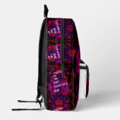 Rucksackschule in der Hölle Bedruckter Rucksack (Links)