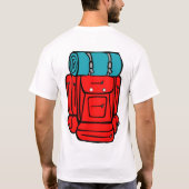 Rucksackt-shirt T-Shirt (Rückseite)