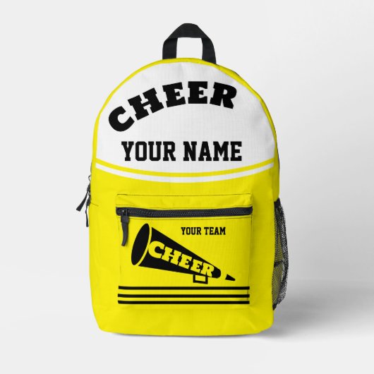 Rucksackteam Cheerleader Personalisiert cool Bedruckter Rucksack (Vorderseite)