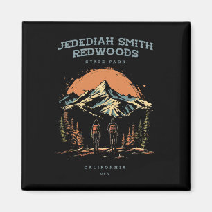 Rucksacktour im Jedediah Smith Redwoods State Park Magnet