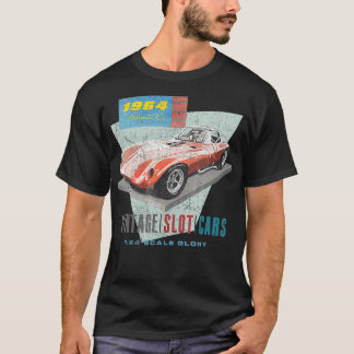 Rückschlag für Vintage Steckplätze T-Shirt
