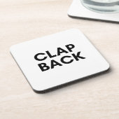 Rückschlag Getränkeuntersetzer (Linke Seite)