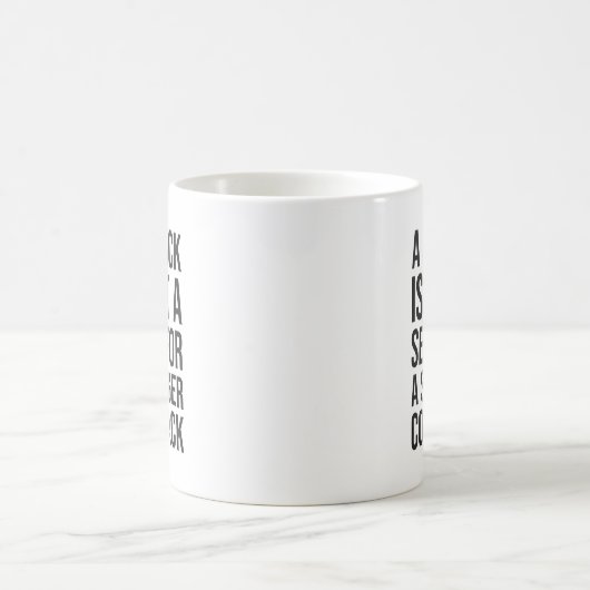 Rückschlag im Vergleich zur Comeback - Erfolg Moti Kaffeetasse (Mittel)