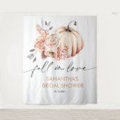 Rückschlag in der Liebe, Pumpkin Fall Brautparty Wandteppich (Vorderseite)