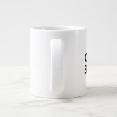 Rückschlag Jumbo-Tasse (Rückseite)