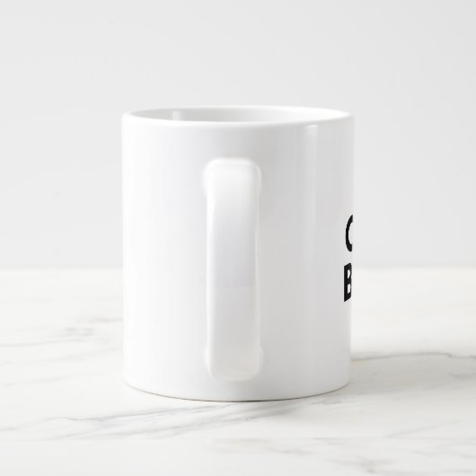 Rückschlag Jumbo-Tasse (Rückseite)