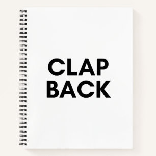 Rückschlag Notizblock