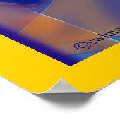 Rückschlag Poster (Ecke)