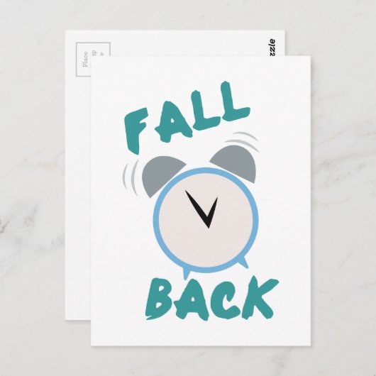 Rückschlag Postkarte (Vorne/Hinten)