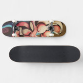 Rückschlag vorbei: Albert-Rätsel-Skatebrett Skateboard (Horizontal)