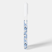 Rückseite der blauen Farbdoodle Case-Mate iPhone Hülle (Rückseite / Rechts)