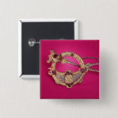 Rückseite der Tara-Brosche Button (Vorne & Hinten)