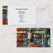 Rückseite des Arzneimittellagers - Platinfinish Visitenkarte (Vorne/Hinten)