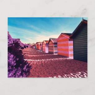Rückseite des Brighton Beach Poster Postkarte