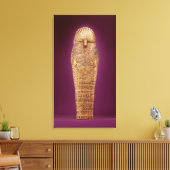 Rückseite des Canopic-Sarges Leinwanddruck (Insitu (Wohnzimmer))