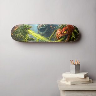 Rückseite des Colossus Mutant Veggie Pro Skateboar Skateboard