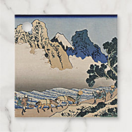 Rückseite des Fuji-Berges vom Minobu-Fluss Hokusai Geschenkanhänger