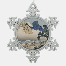 Rückseite des Fuji-Berges vom Minobu-Fluss Hokusai
