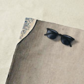 Rückseite des Fuji-Berges vom Minobu-Fluss Hokusai Strandtuch (Beispiel)