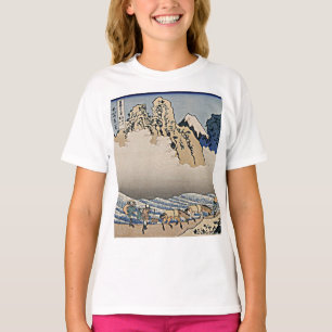 Rückseite des Fuji-Berges vom Minobu-Fluss Hokusai T-Shirt