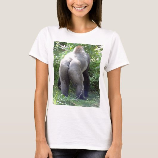 Rückseite des Gorillas T-Shirt (Vorderseite)