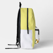 RÜCKSEITE DES SUNFLOWERS BEDRUCKTER RUCKSACK (Links)