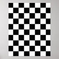 Rückseite Schwarz/Weiß-Kontrast-Prüfplatine-Muster