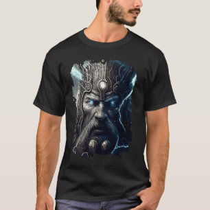 Rückseite Thor die Legende des Gottes des Donners T-Shirt