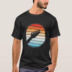Rückseite Vintage Retro Rock & Roll Musik und Gita T-Shirt