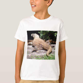 Rückseite von komodo Drachen T-Shirt
