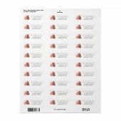 Rücksende-Adresse-Etikett (Vorne)